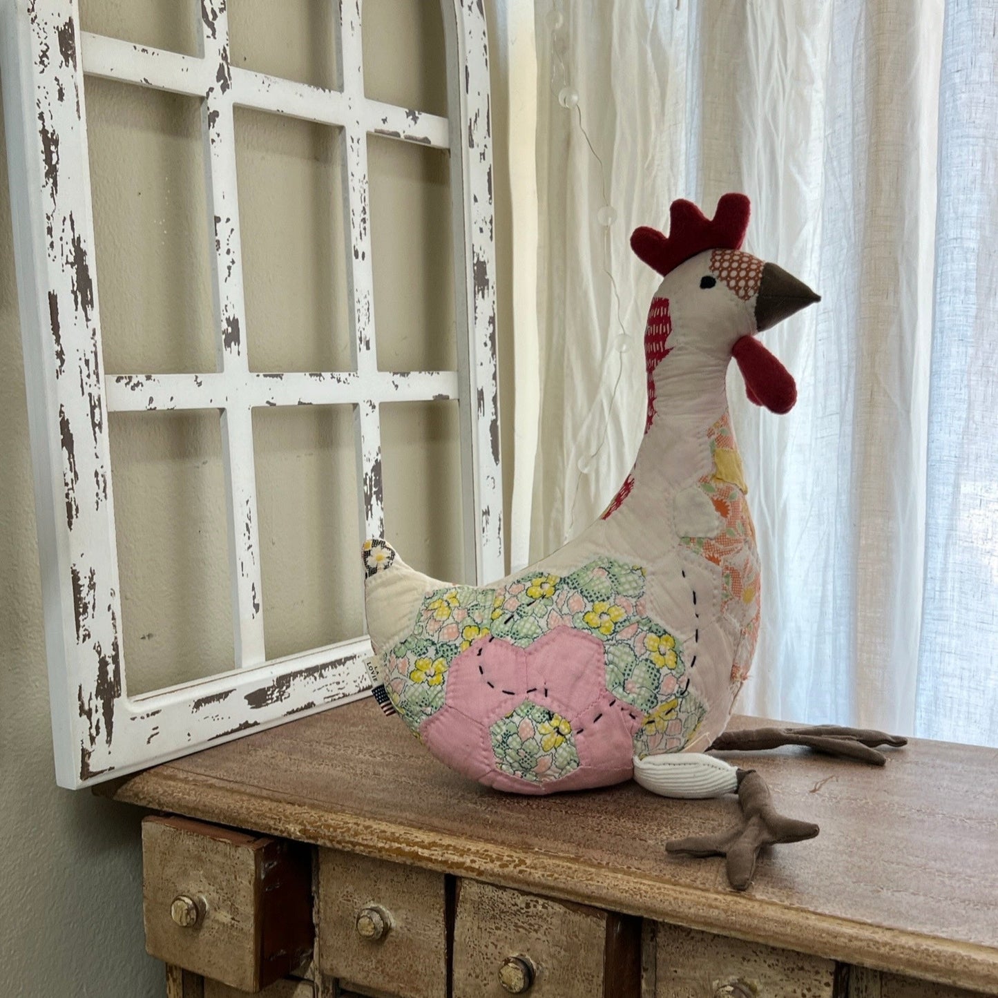 Vintage Quilt Chicken No.1