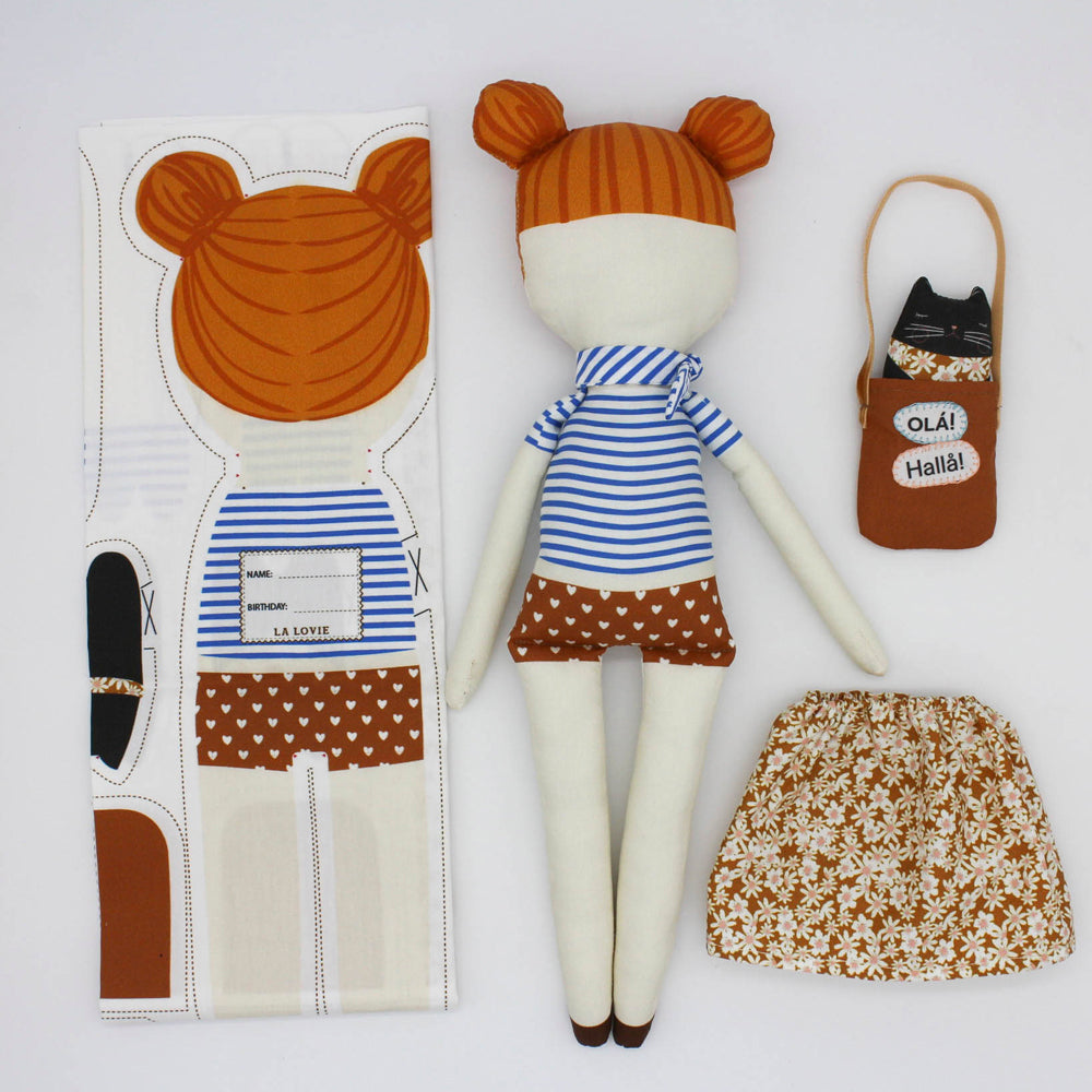 DIY Doll Hello Friends_Ginger