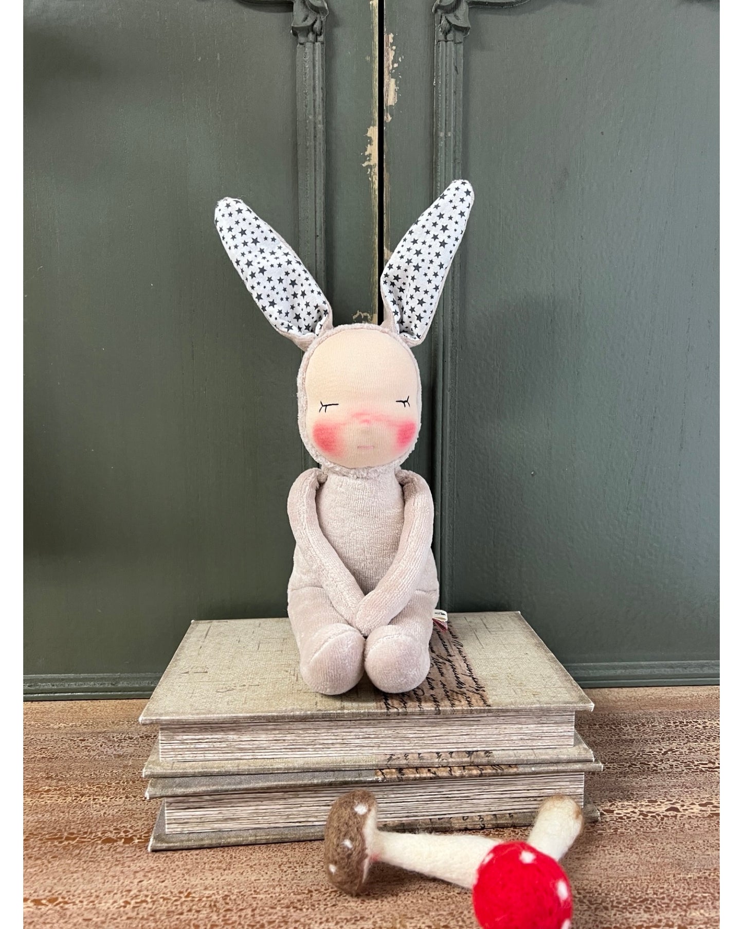Cuddle Bunny_Black Beans Dyed Warm Grey