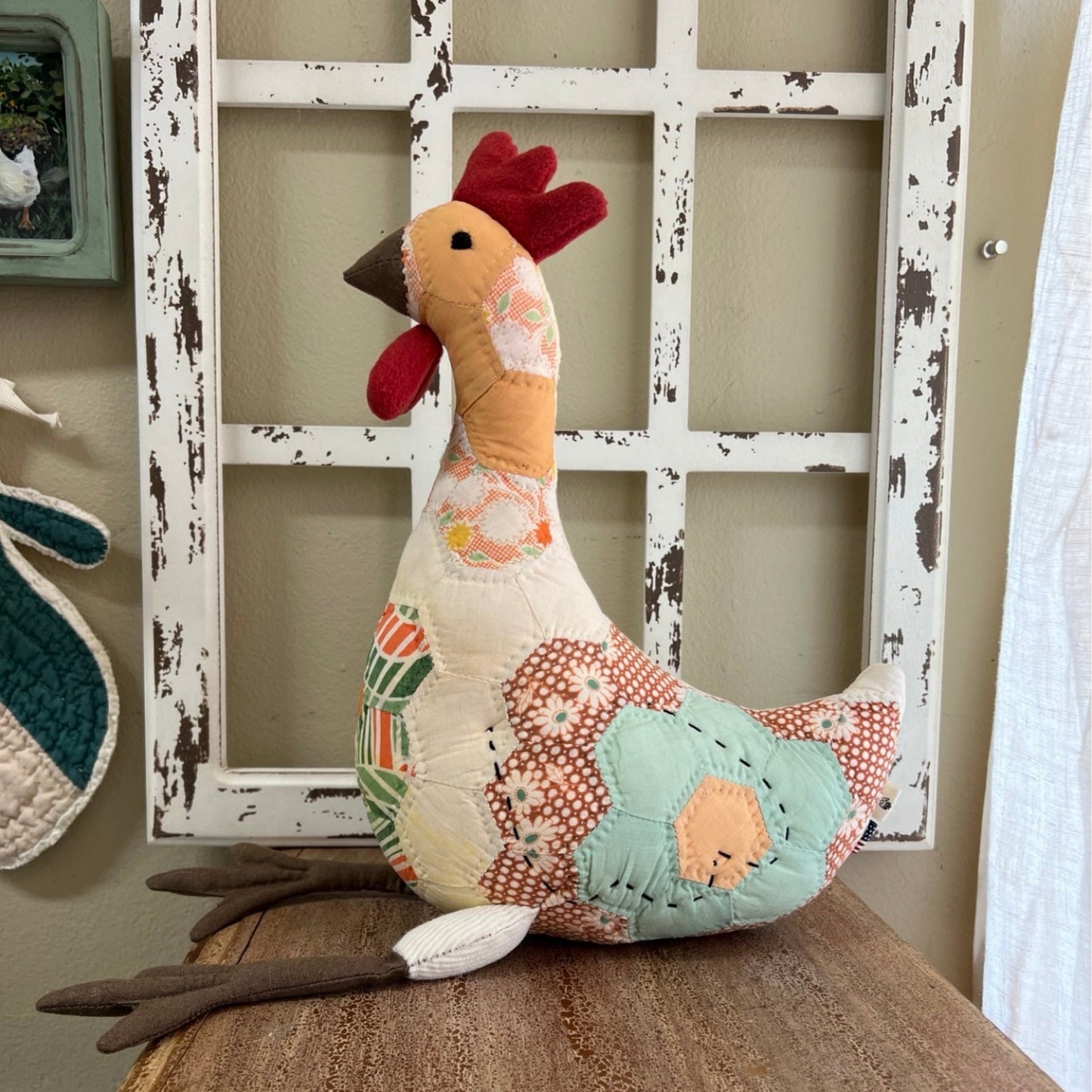 Vintage Quilt Chicken No.2