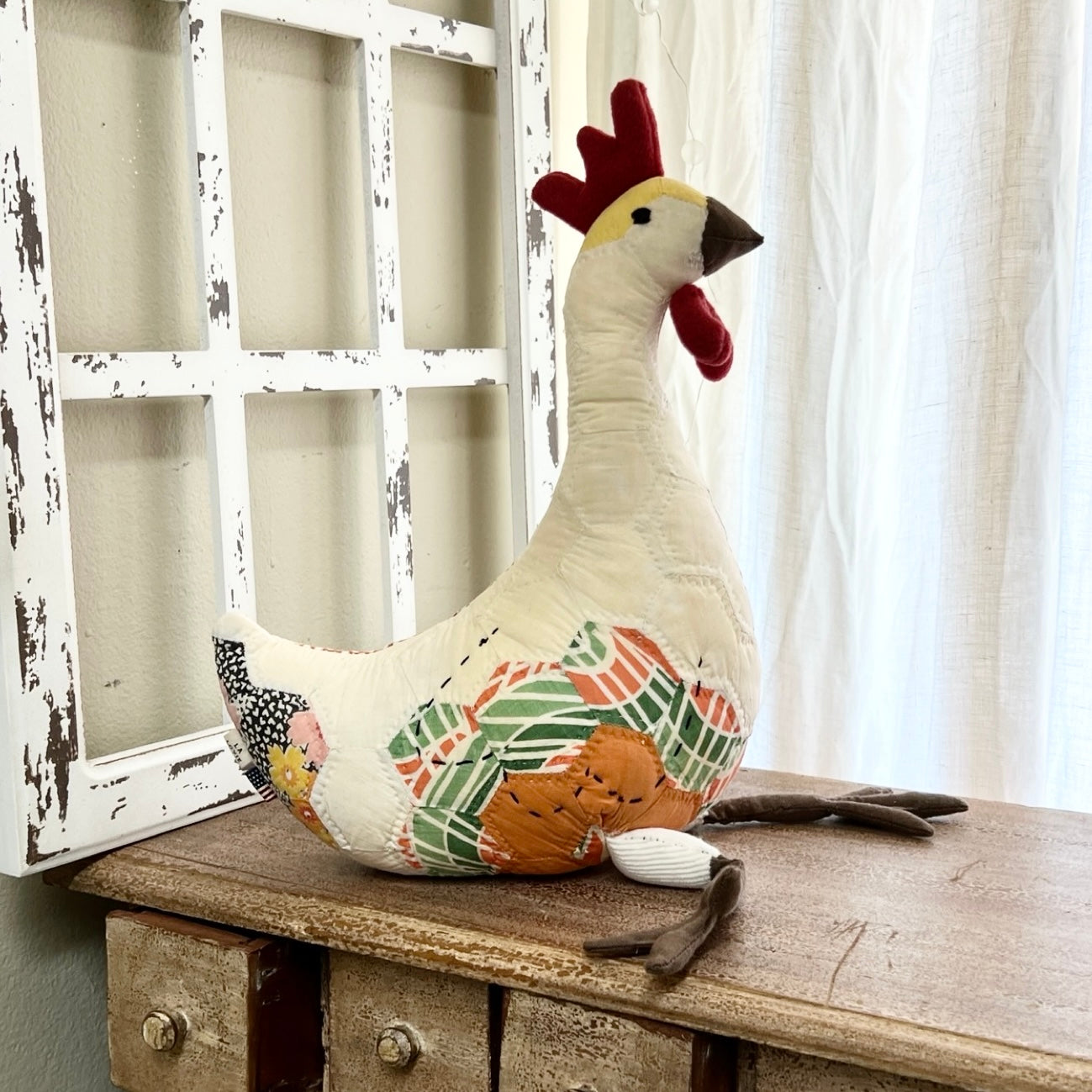 Vintage Quilt Chicken No.2