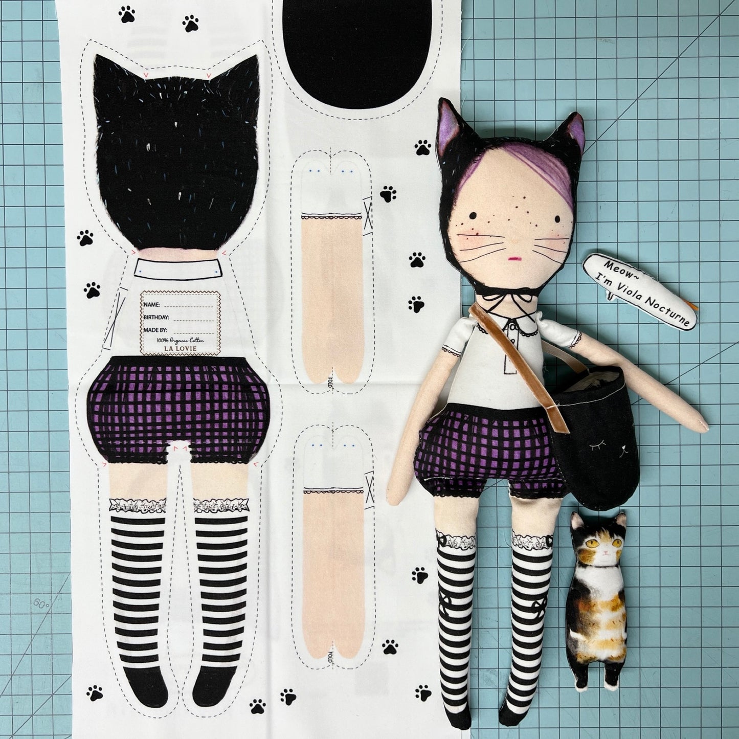 DIY Cat Doll_Viola Nocturne