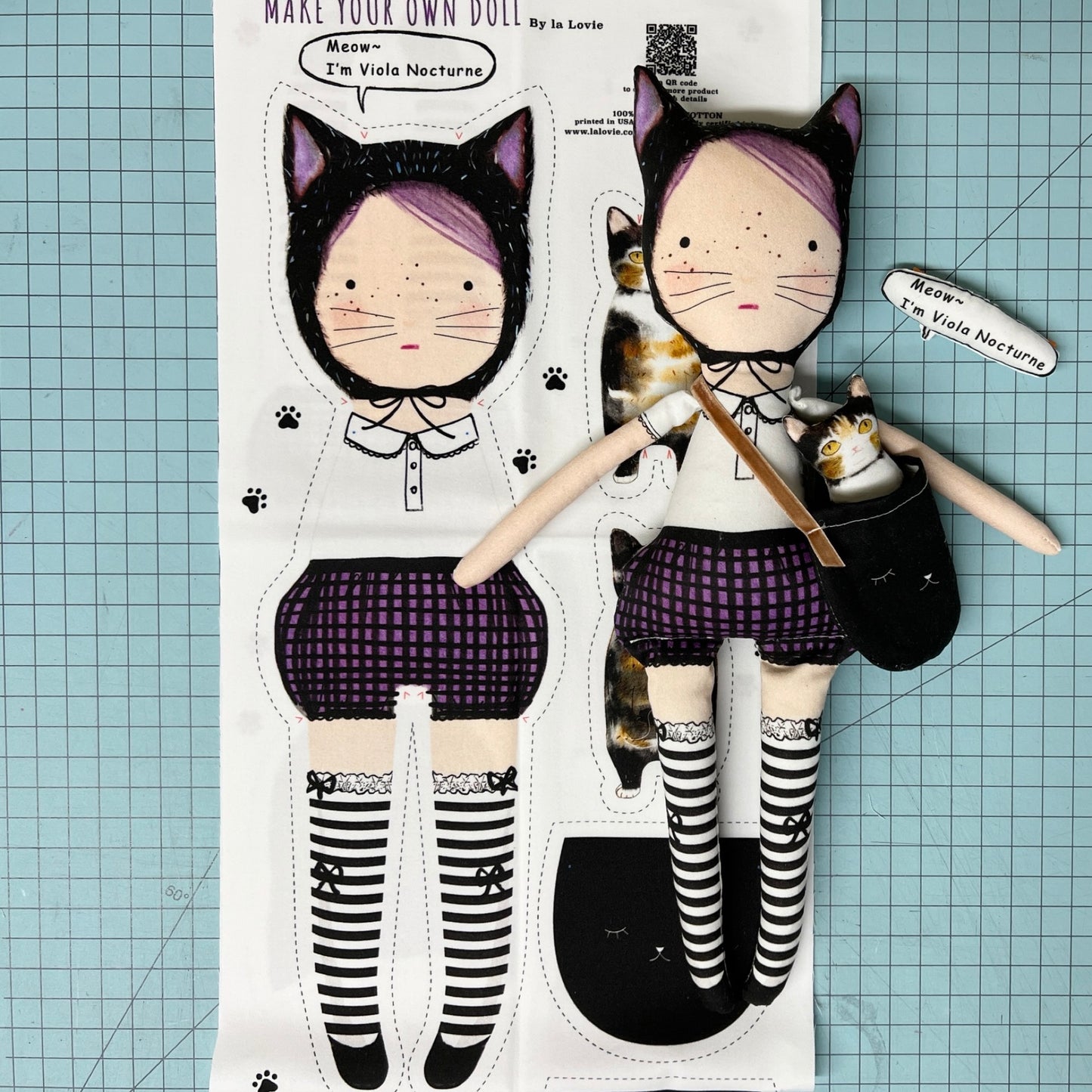 DIY Cat Doll_Viola Nocturne