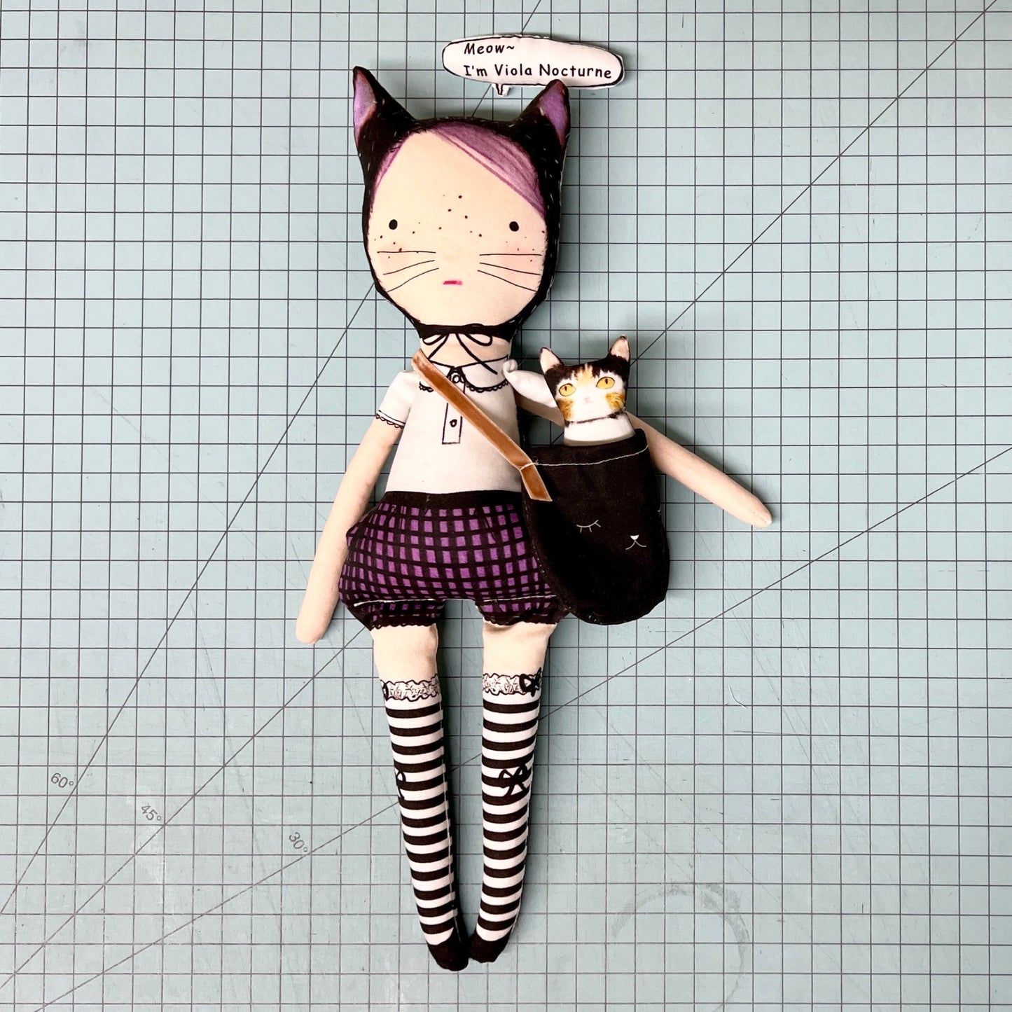 DIY Cat Doll_Viola Nocturne