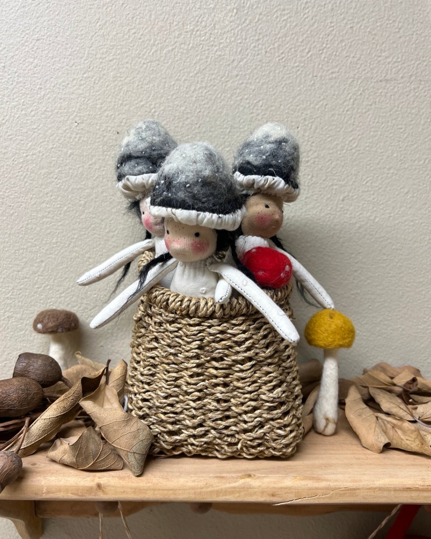 Mushroom Girl-Moonlit Forest