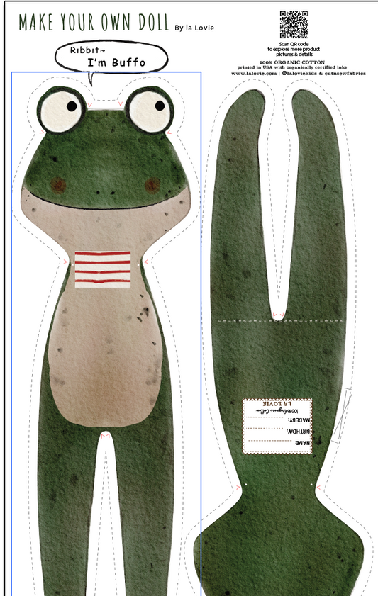 DIY Frog Doll