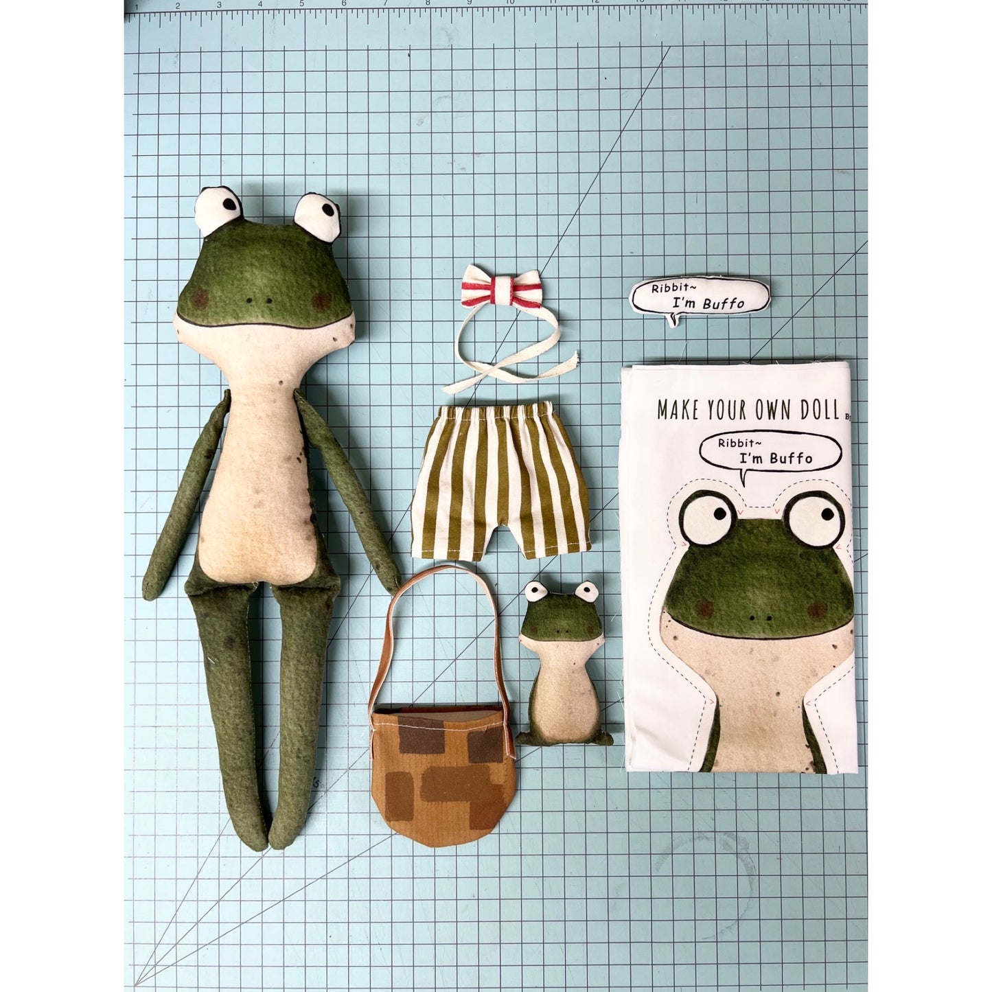 DIY Frog Doll