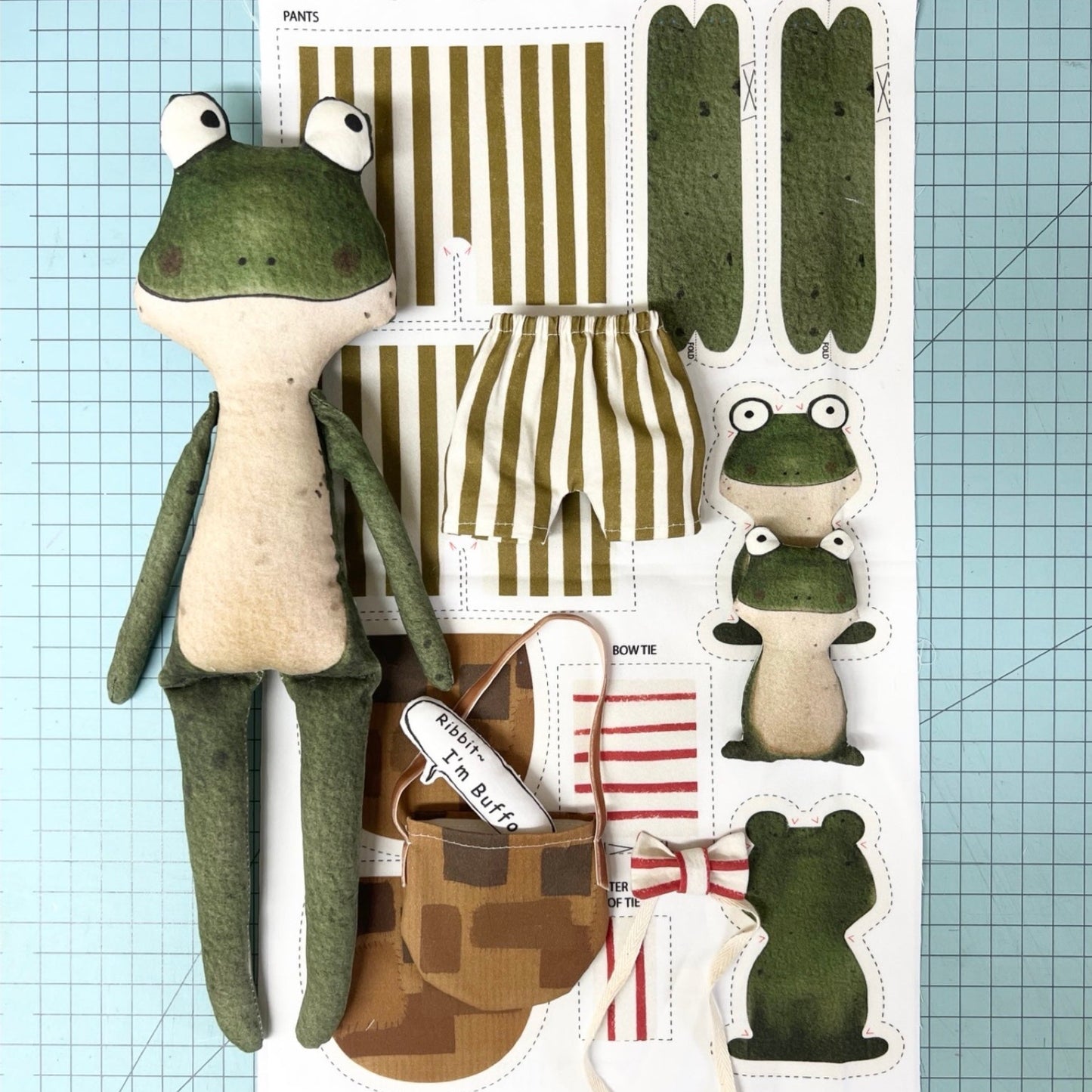 DIY Frog Doll