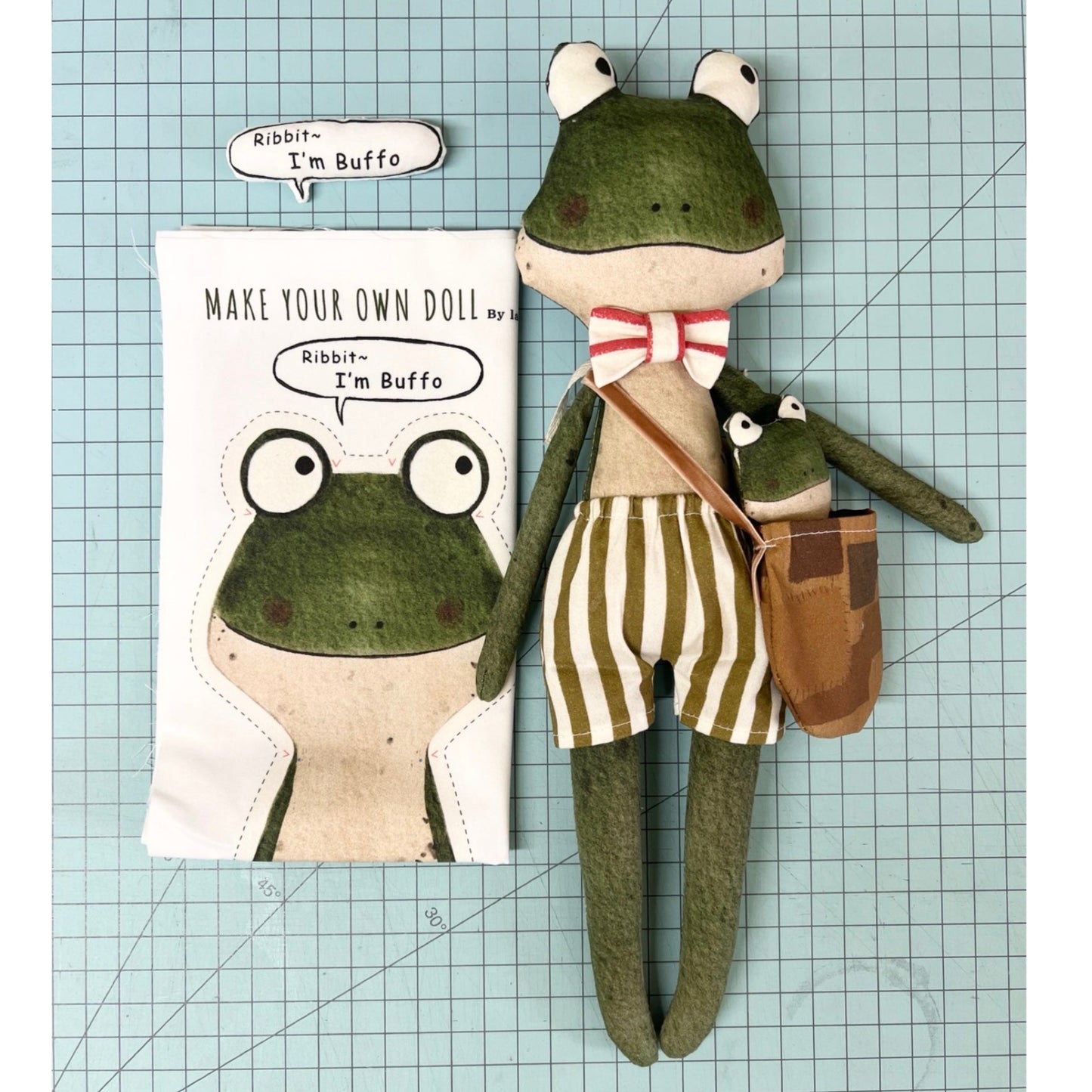 DIY Frog Doll