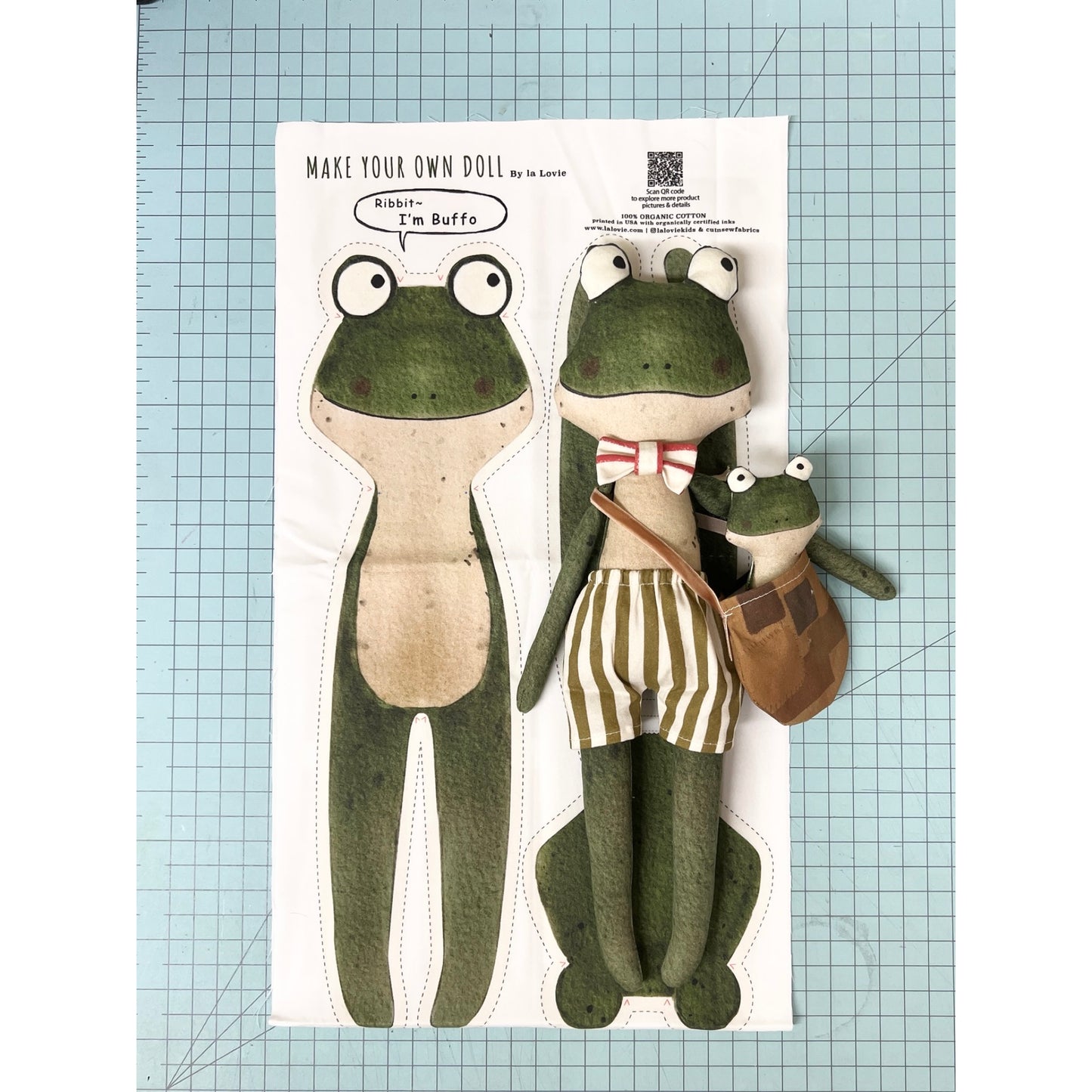 DIY Frog Doll