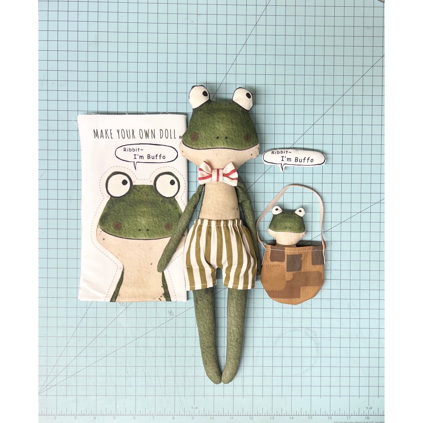 DIY Frog Doll
