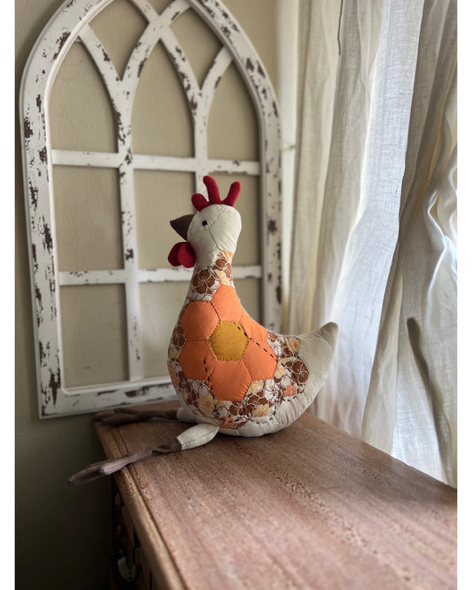 Vintage Quilt Chicken No.12