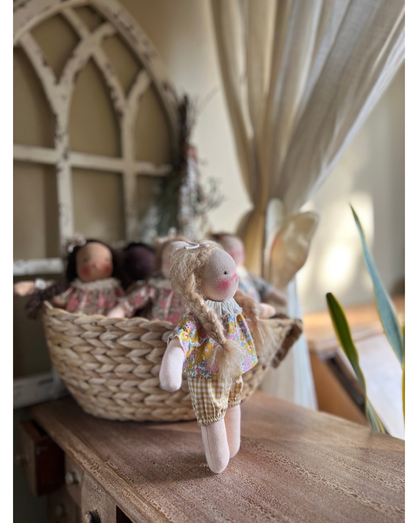 Medium Waldorf-Inspired Standing Doll – Kindred Friends | Emma