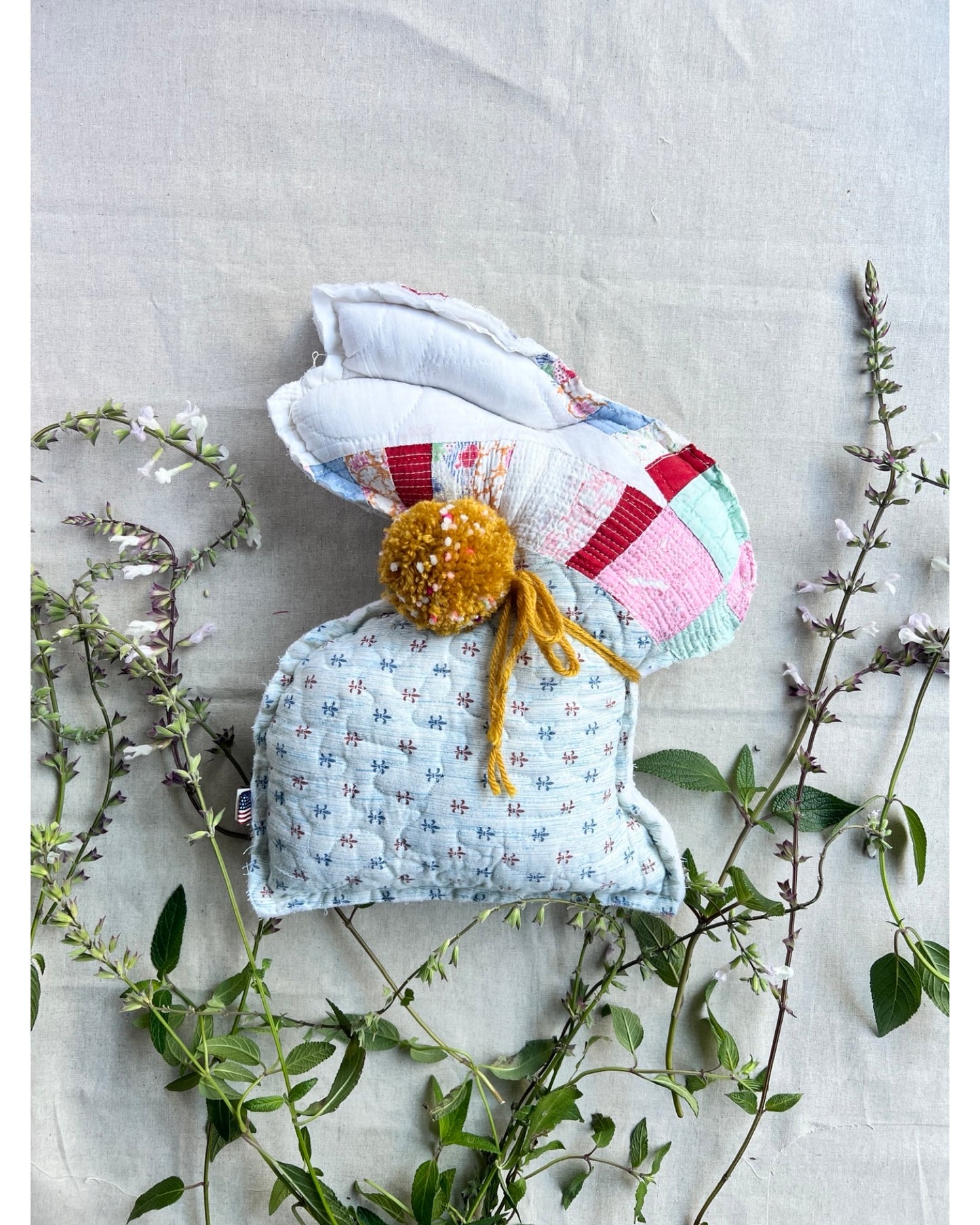 Vintage Quilt Bunny No. 3