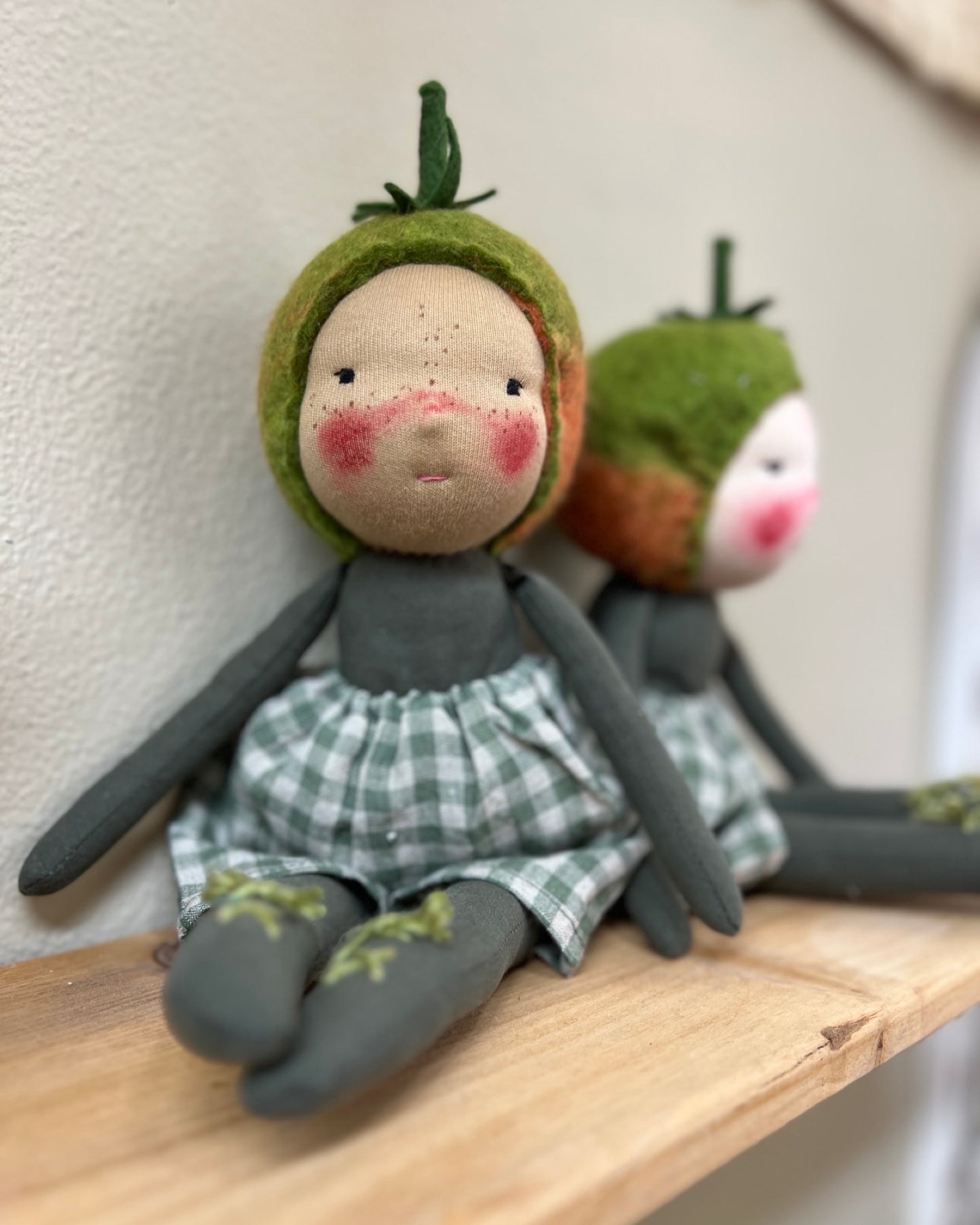 Green Tomato Friend | Cocoa Skin