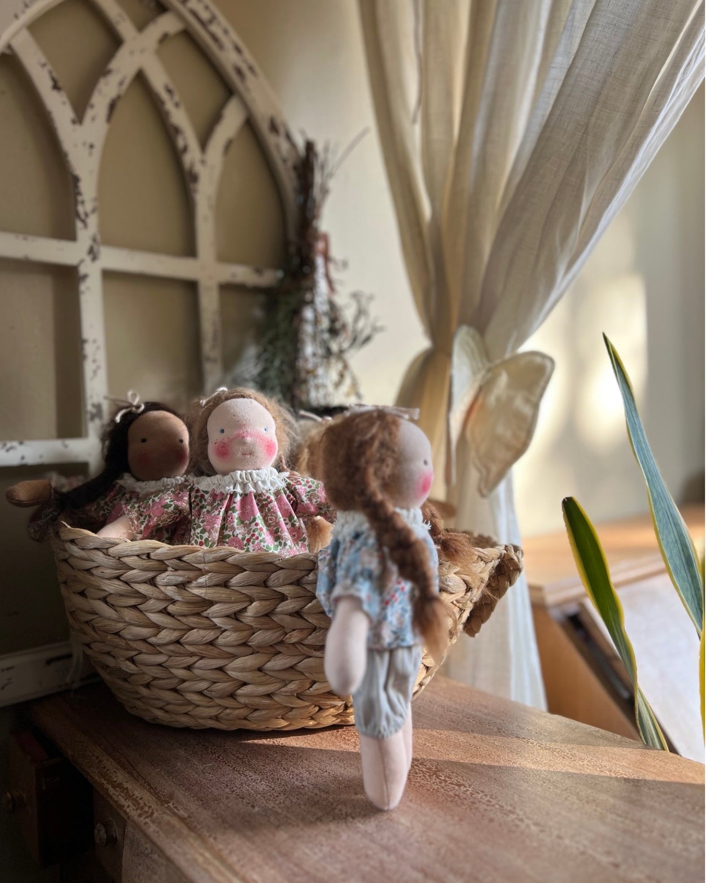 Medium Waldorf-Inspired Standing Doll – Kindred Friends | Madison