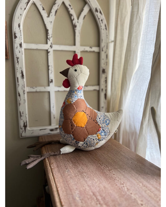 Vintage Quilt Chicken No.14
