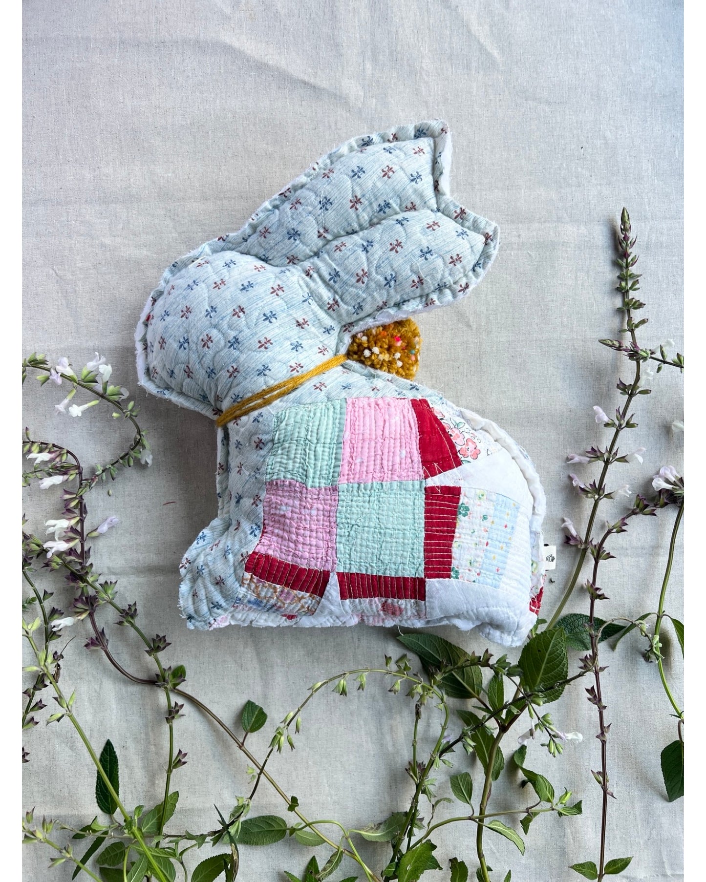 Vintage Quilt Bunny No. 4