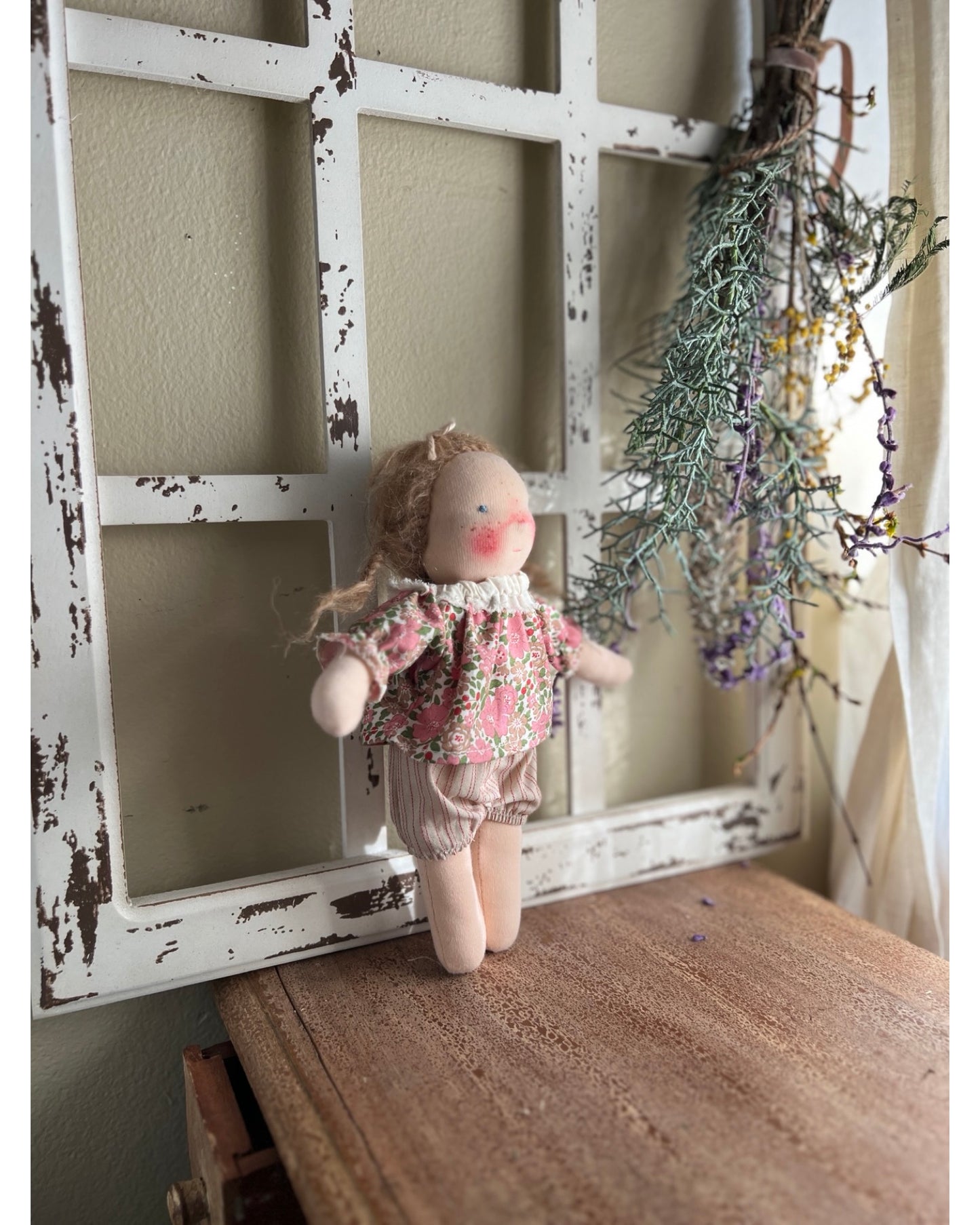 Medium Waldorf-Inspired Standing Doll – Kindred Friends | Nora
