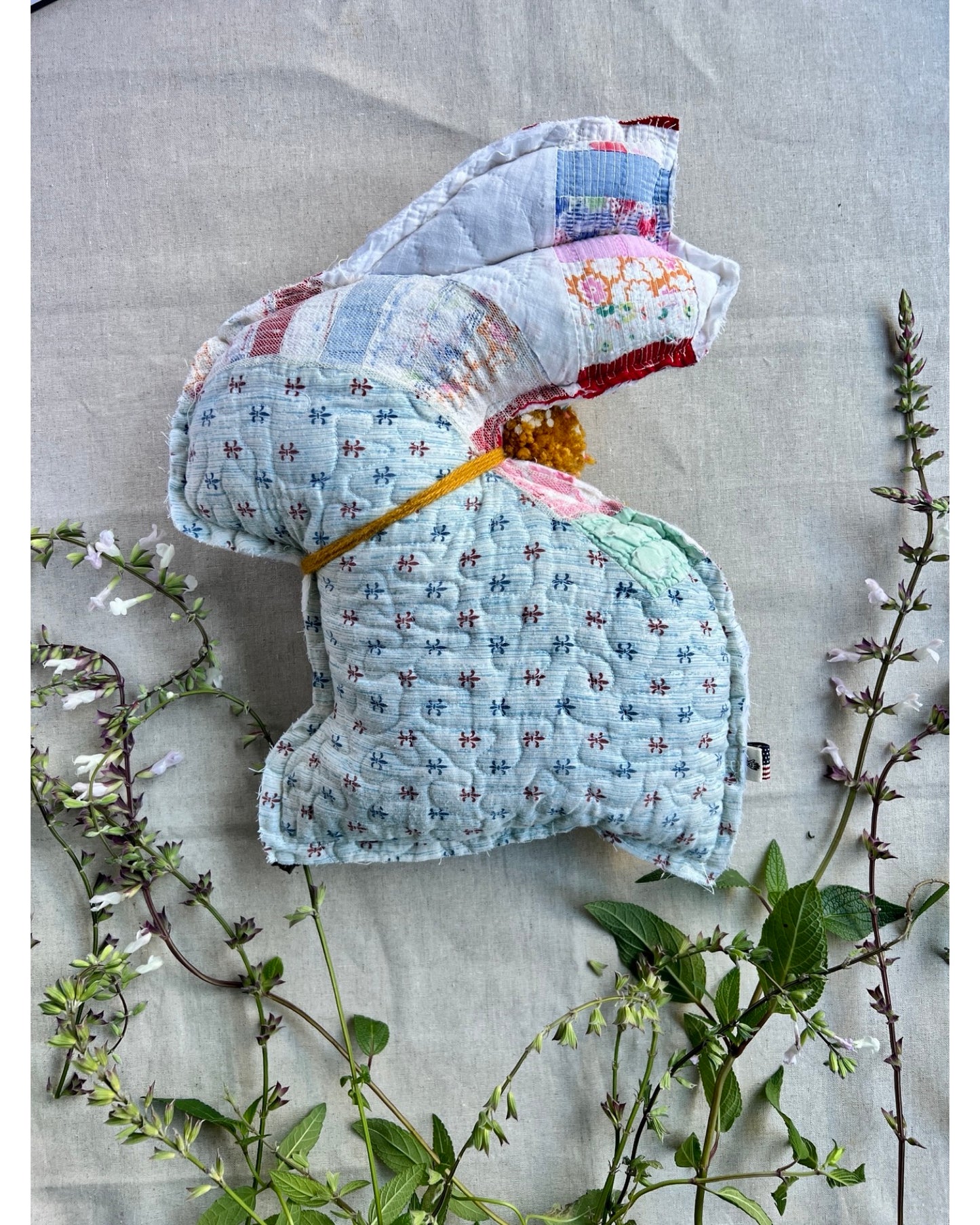 Vintage Quilt Bunny No. 6