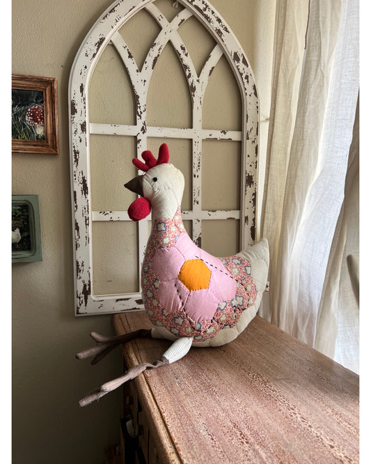 Vintage Quilt Chicken No.13