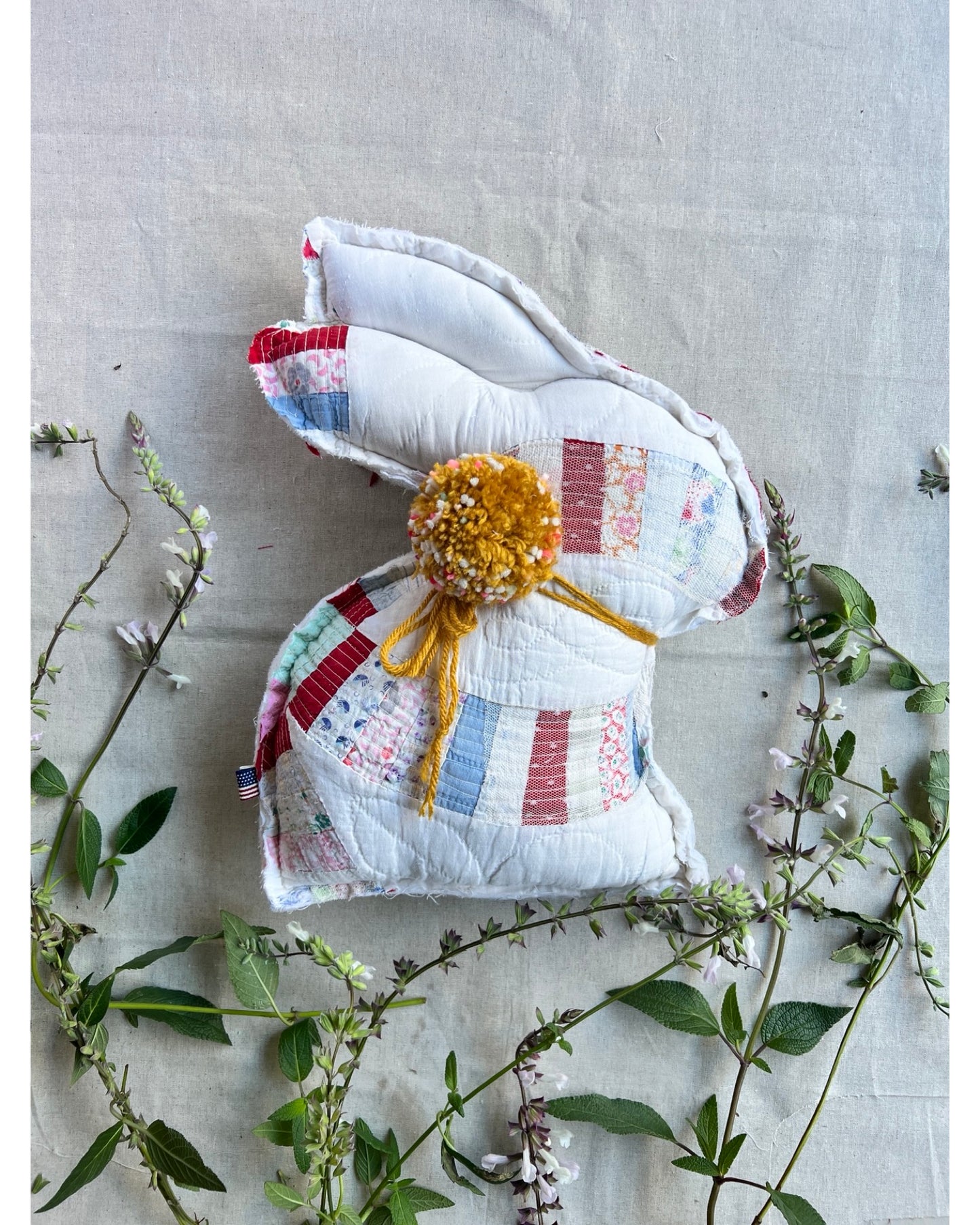 Vintage Quilt Bunny No. 1