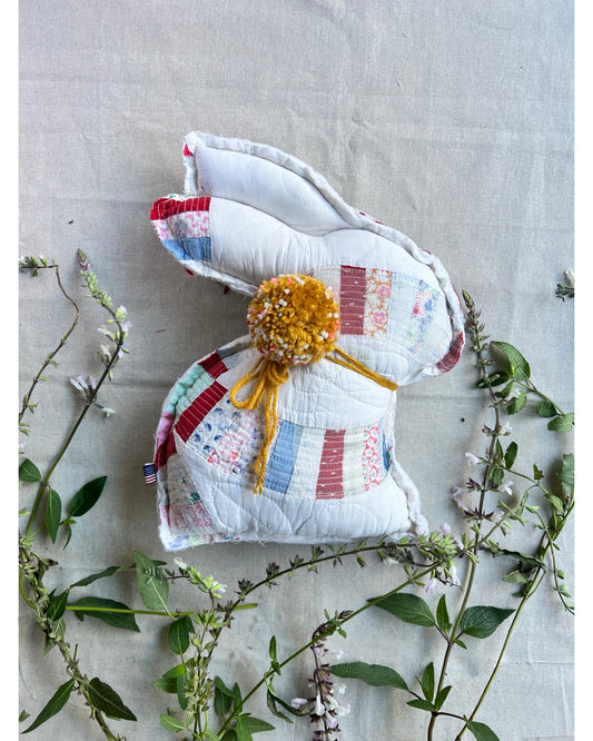 Vintage Quilt Bunny No. 1