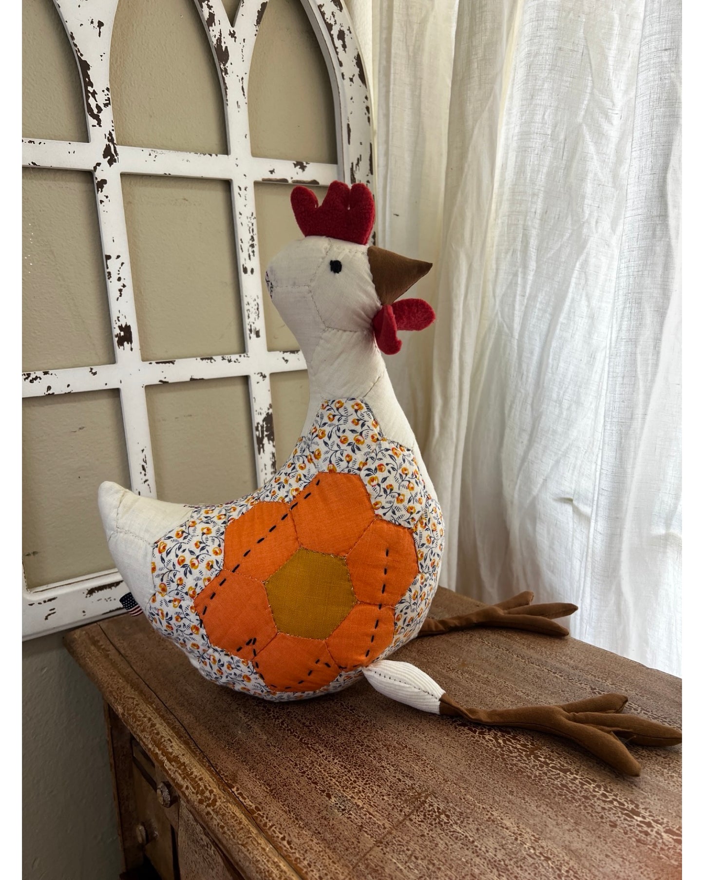 Vintage Quilt Chicken No.17
