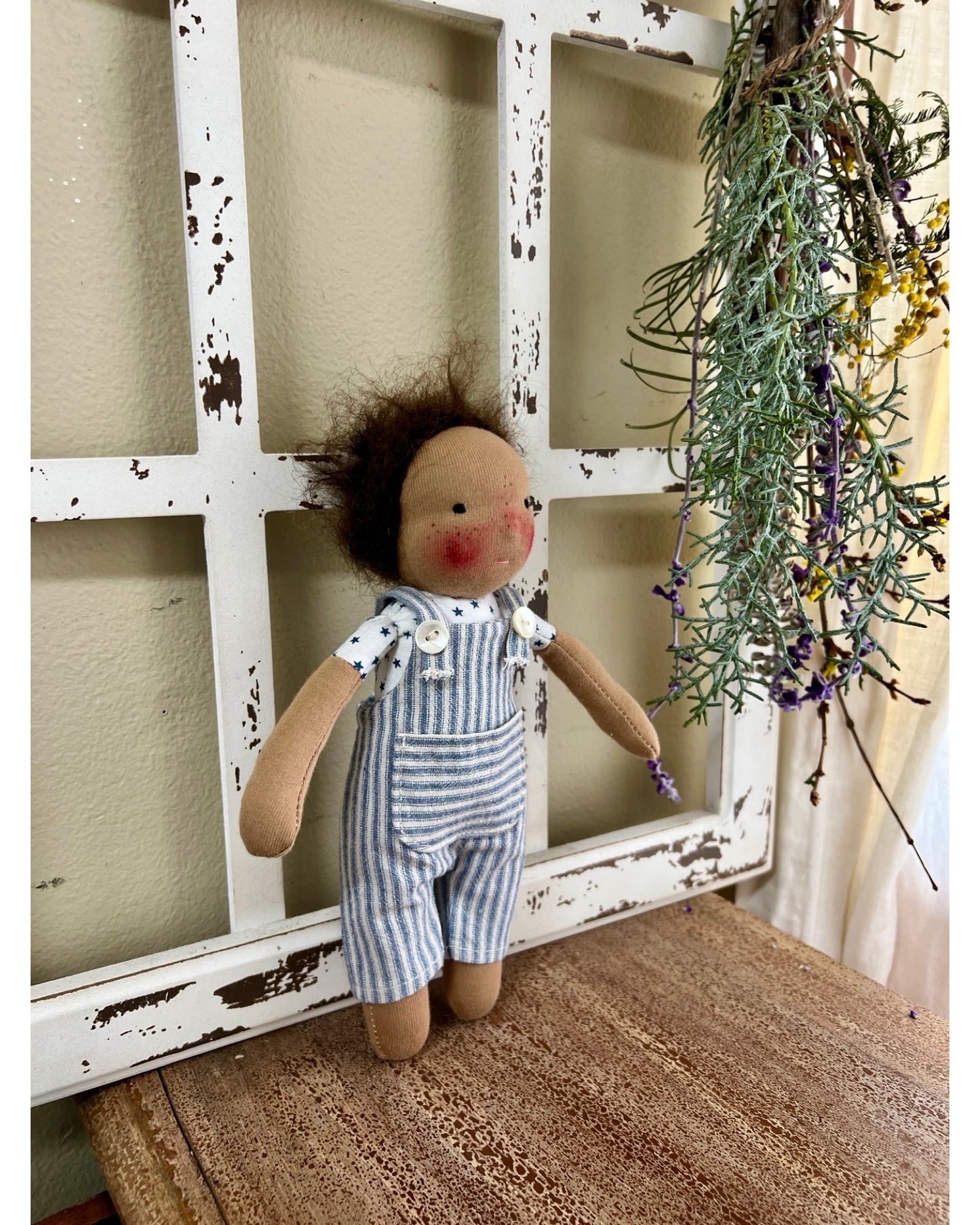 Medium Waldorf-Inspired Standing Doll – Kindred Friends | Sam