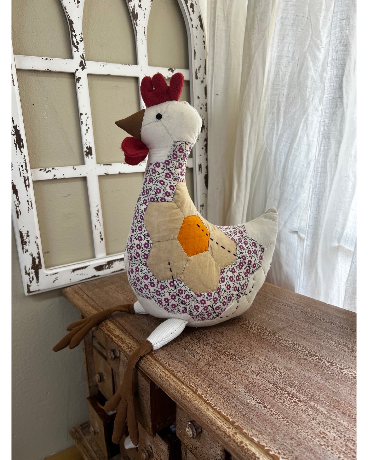 Vintage Quilt Chicken No.17