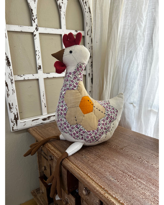Vintage Quilt Chicken No.17