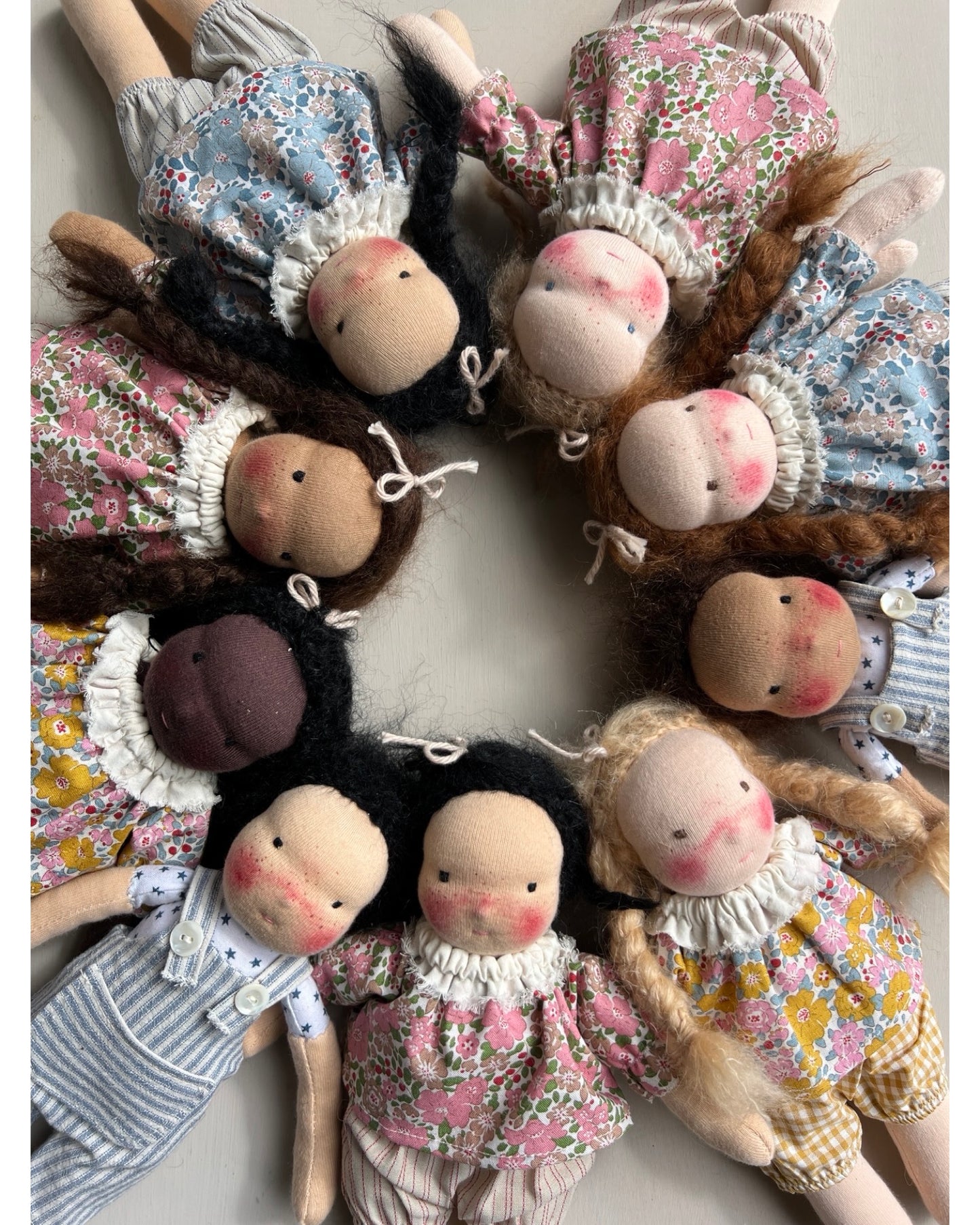 Medium Waldorf-Inspired Standing Doll – Kindred Friends | Madison