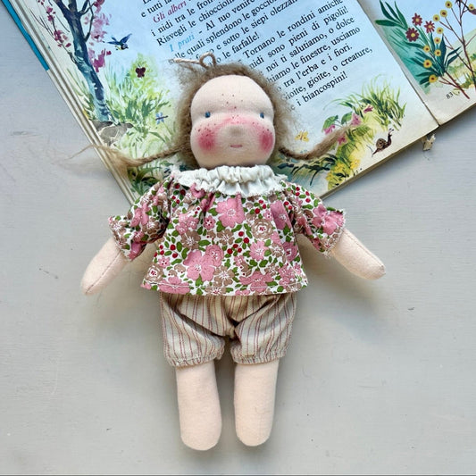 Medium Waldorf-Inspired Standing Doll – Kindred Friends | Nora