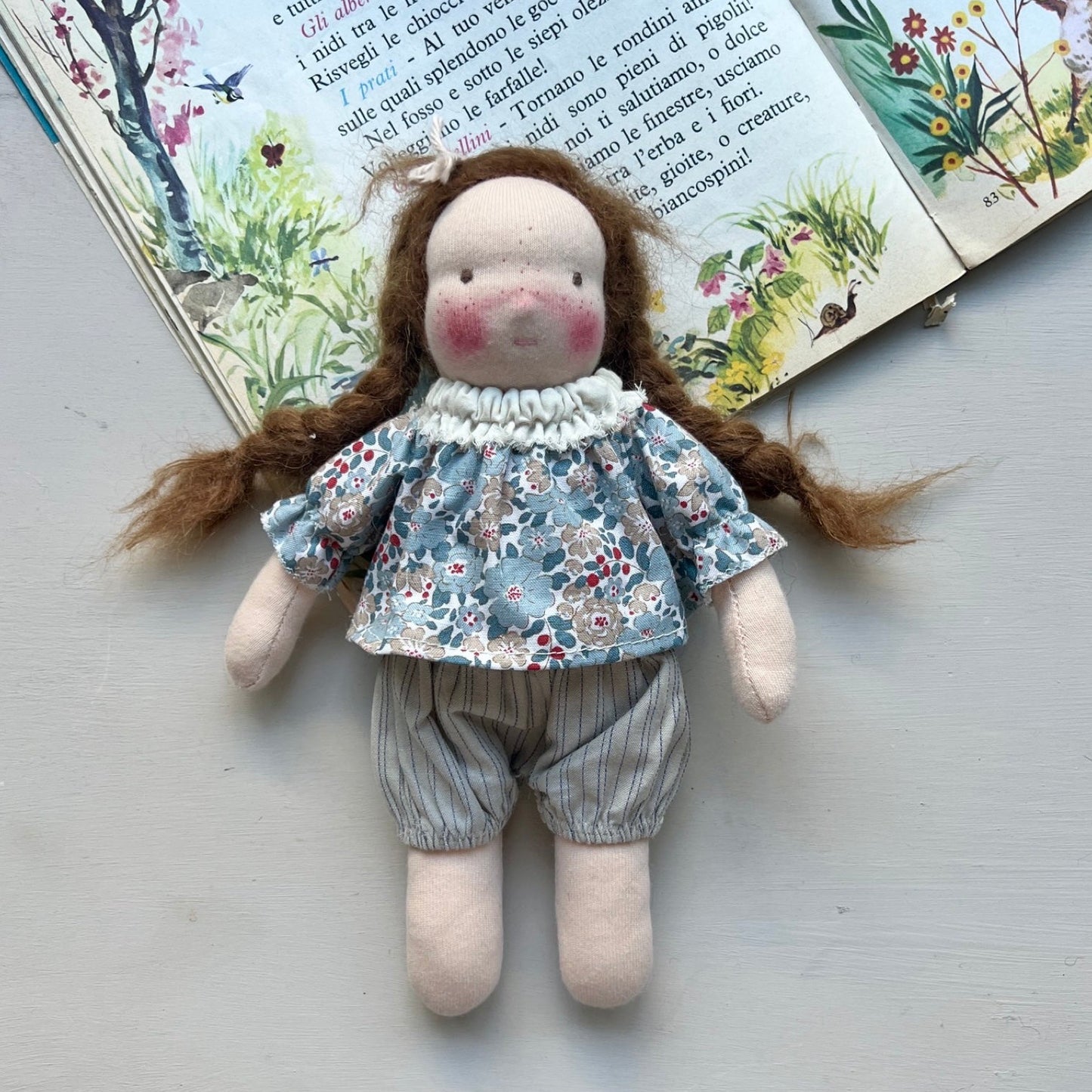 Medium Waldorf-Inspired Standing Doll – Kindred Friends | Madison