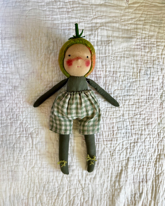 Green Tomato Friend | Cocoa Skin