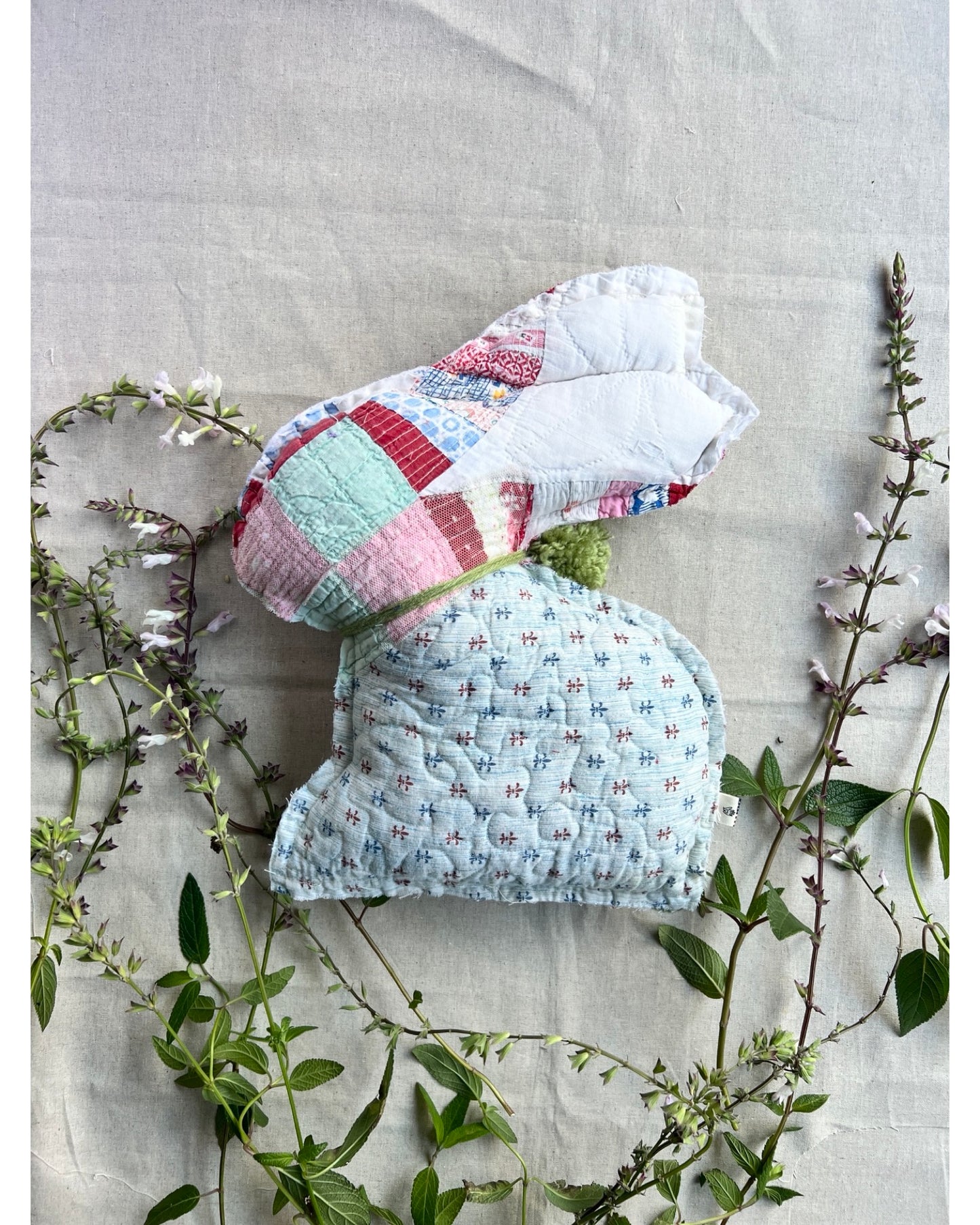 Vintage Quilt Bunny No. 7