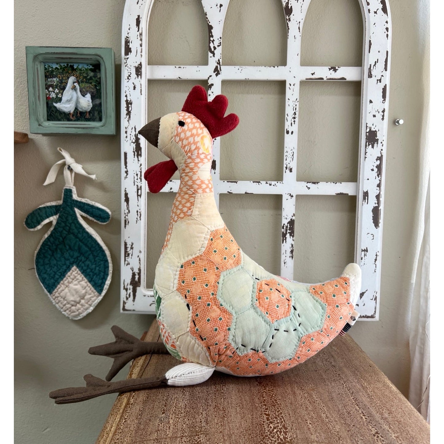 Vintage Quilt Chicken No.3
