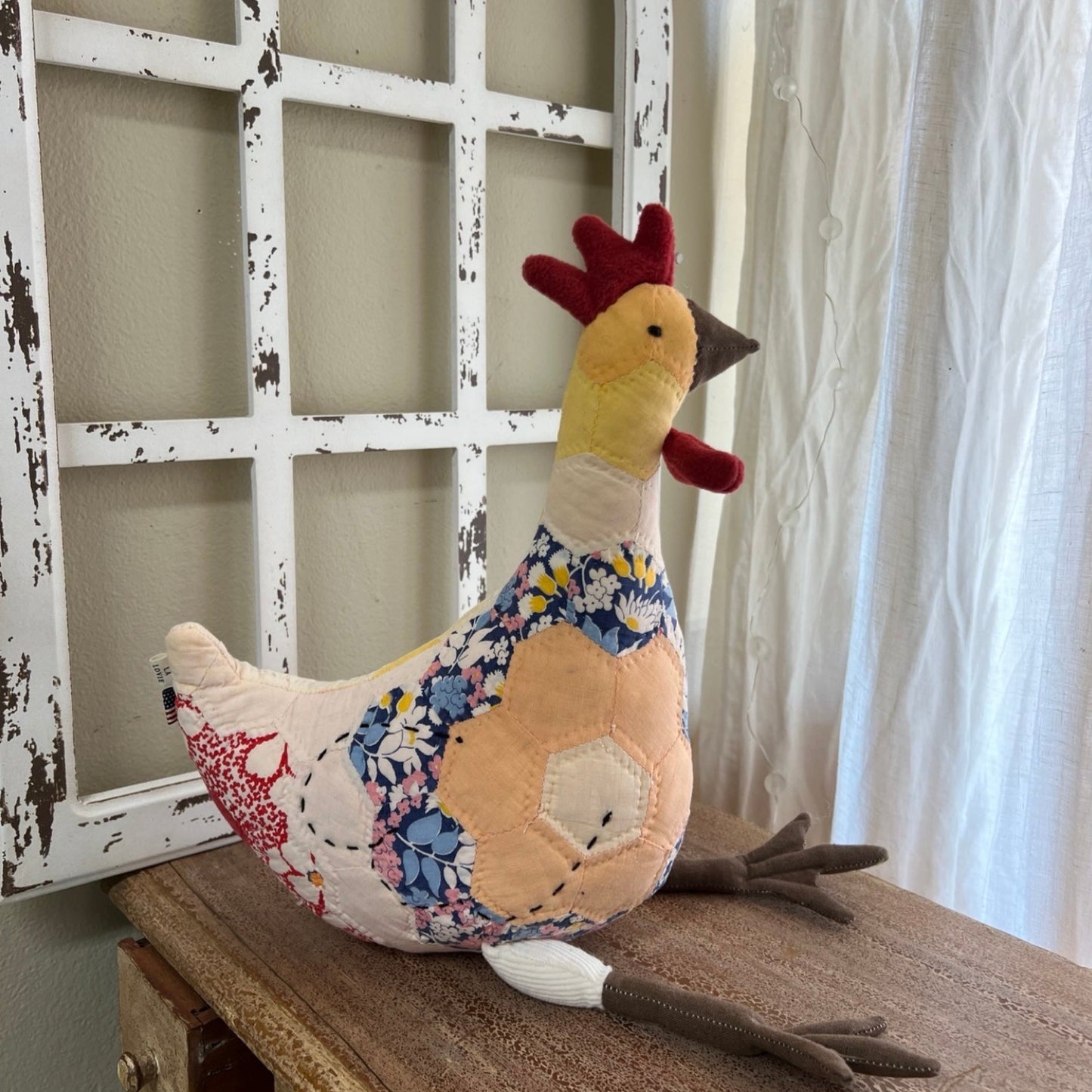 Vintage Quilt Chicken No.4