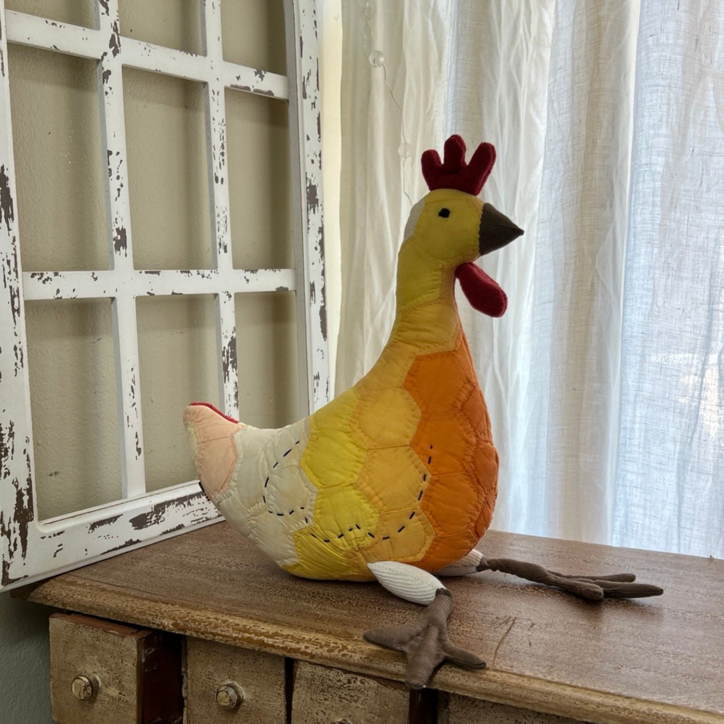 Vintage Quilt Chicken No.5