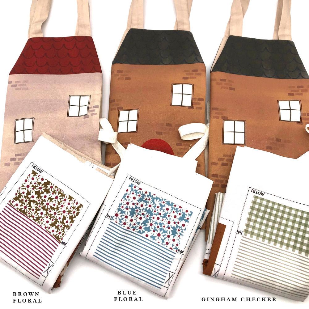 DIY Travel Dollhouse_Blue Floral